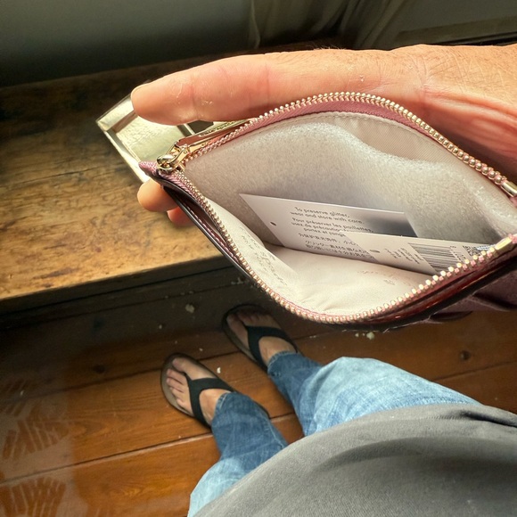 Kate Spade glitter, pink clutch/wallet… Brand new with tags - Picture 6 of 7
